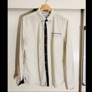 Denim And Flower buttondown Shirt